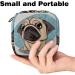 Portable Storage Bags for Women's Bandages & Menstrual Products - Cute Pug Design | Perfect for School & Office - Buy Online on GoSupps.com