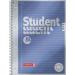 Premium A4 Fountain Notepad - 80 Sheets Lined 90g/m 4-Fold Punched Metallic Cover - Ideal for College Students | International Shipping Available - Buy Online on GoSupps.com