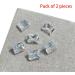 2x Nail Rectangular Nails Art Fat Square Nail Nail Rhinestones Crystal Nails Decorations 2x Fat Square Nail Nail Rhinestones Nails Art Nail Crystal Decoration 06 Rectangular right - Buy Online on GoSupps.com