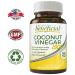 Coconut Vinegar Capsules - Nutrient-Dense & Low Glycemic with 17 Amino Acids | Apple Cider Vinegar Alternative | Keto-Friendly | 120 Capsules - Buy Online on GoSupps.com