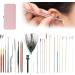 23-Piece Spiral Double Ended Ear Wax Tool Set for Comfortable Ear Wax Removal - Buy Online on GoSupps.com