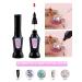 2PCS Rhinestone Nail Glue Set - Clear 20ml Acrylic Adhesive for Press On Tips, Gems, & Jewels - DIY Nail Decoration Supplies - Buy Online on GoSupps.com