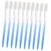VILLFUL Soft Toothbrush 50pcs Disposable Toothbrushes Camping Toothbrush Plastic Travel Kit Adult Disposable Toothbrush