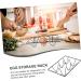 PRETYZOOM Egg Holder Dispenser Egg Tray Kickstand Egg Fridge Rack Refrigerator Egg Storage Rack Refrigerator Shelf Household 18.00X12.00X3.50CM Black - Buy Online on GoSupps.com
