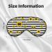 Stylish Sunflowers Sleep Mask - Adjustable Soft & Breathable Blindfold for Travel Meditation & Relaxation | International Shipping - Buy Online on GoSupps.com