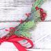 Minkissy Flower Hairband Floral Hair Garland Flower Crown with Holly Berry Leaves Christmas Hair Accessories for Lady Woman Girls - Buy Online on GoSupps.com