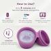 Reusable Silicone Menstrual Cup Case & Sterilizer - EcoBlossom Portable Cleaner & Microwave Steamer - Purple - Buy Online on GoSupps.com