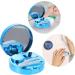 Buy SOLUSTRE Starry Sky Glasses Case - Blue PP Lens Storage Box 7.5x7.5CM | International Shipping Available - Buy Online on GoSupps.com