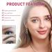 4D Hair Stroke Brow Stamp Brush - Dark Brown | Multifunctional Ultra-Thin Angled Brush for Brow Powders, Creams, Gels, and Waxes - Buy Online on GoSupps.com