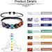 Buy Go 7 Chakra Bracelet | Natural Chakra Stones Yoga & Reiki Energy Therapy Bracelet for Men & Women - Buy Online on GoSupps.com