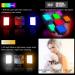 Sutefoto RGB Video Lights - 360 Full Color Portable LED Camera Light - Photography Lighting with 3 Cold Shoe Mounts - Dimmable 2500-9000K LED Panel Lamp - LCD Display - Mini Camera Light - Buy Online on GoSupps.com