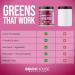 BRICKHOUSE NUTRITION Field of Greens Super Greens Powder | Doctor-Formulated Superfood Powder, Fruits & Veggies Supplement - Wildberry (Single Pack) - Buy Online on GoSupps.com