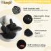 Sonsage Infant Baby Snow Boots | Anti-Skid Ankle Booties for Newborns | Winter Warm Crib Shoes 6-12 Months | Black - Buy Online on GoSupps.com