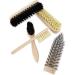 Lenzen Shoe Cleaning Kit - 5-Piece Set with Polishing Brushes, Cream Brushes, and Cleaning Brush - Buy Online on GoSupps.com
