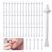 WEKUW 100 pieces nose hair wax nose wax set nose wax stick nose wax scope nasal wax set men nasal hair wax stick suitable for fast nasal hair removal