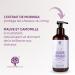 Organic Anti-Yellowing Shampoo | New 3X more effective formula | Toning for blonde bleached or white hair - Natural 99.5% without SLS or ASL - With Moringa Mallow and Chamomile - 250 ml - Buy Online on GoSupps.com
