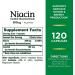 Nature's Bounty Flush Free Niacin 500 mg - 120 Capsules for Healthy Cholesterol & Heart Support - Buy Online on GoSupps.com