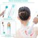 McBazel Electric Body Brush - Rechargeable Silicone Spin Skin Scrubber with 4 Heads, 2 Speeds, Waterproof, USB Charging - Long Handle Back Brush for Deep Cleaning and Relaxation - Women & Men - Buy Online on GoSupps.com