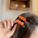 2 Pcs Mandarin Orange Hair Clips for Women and Girls - Cute Fruit Alligator Snap Clips for Trendy Hairstyles - Buy Online on GoSupps.com