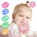Shop McGmitt Sensorik Bei ring Ball - Silicone Baby Chew Toys for Grip & Early Childhood Education (Pink) | International Shipping Available - Buy Online on GoSupps.com