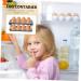 3pcs Box Egg Carton Eggs Utensil Holder Food Serving Tray Refrigerator Egg Tray Household re-usable - Buy Online on GoSupps.com