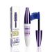5D Blue Voluminous Lengthening Mascara -1Pcs Waterproof Smudge-Proof Color Mascara for Eyelashes Volumizing Curling Defining Eye Lashes Longwear Fiber Charming Mascara for Women Girl Eye Makeup 04# Blue