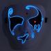 Topyond Halloween Light up Mask LED Light Face Cover EL Cold Light Emitting Up Scary Skull Face Cover for Party - Buy Online on GoSupps.com