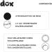 DDOXX Airmesh Dog Leash - 2m Adjustable Leash for All Dog Sizes - Black M - Durable & Comfortable - Buy Online on GoSupps.com