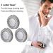 3 Pack Stainless Steel Shaving Heads - Replacement Blades & Razor Accessories for HQ3 HQ4 HQ5 HQ8 HQ9 PO HS - Buy Online on GoSupps.com