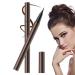 Waterproof Eyeliner Liquid Sweatproof Black Liquid Eye Liner Long-Lasting Eyeliner Pencil Eye Makeup for Girls and Makeup Artists Uaxiu Brown Soft Capillaries