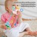 Buy Generic Babies Pulling Spring Authority Spinner Toys | Safe Montessori Sensor Toys for Toddlers - Pink Interactive Play for Early Development - Buy Online on GoSupps.com