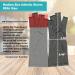 Compression Arthritis Gloves for Pain Relief - Dark Gray M - Premium Fingerless Gloves for Rheumatoid, Osteoarthritis, Carpal Tunnel - New Material - Pack of 1 - Buy Online on GoSupps.com