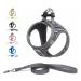 Suredoo dog harness Small dogs with leash anti -train dishes reflective breathable breast dishes puppy crockery for small medium dog (L gray checked) gray checker