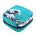 Japanese waves women's napkin storage bag portable period pocket for women teenagers girls menstrual cup breastfeeding pillow holder