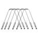 The Legend Stainless Steel Tongue Scrapers - Pack of 5 | Metal U-Shaped Scraper for Fresher Breath and Oral Health - Buy Online on GoSupps.com