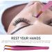 Pink Boot-Mega-75 Eyelash Tweezers - Durable Japanese Stainless Steel Volume Extension Tweezers - Buy Online on GoSupps.com