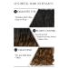 Buy Neverland Hair Extensions 24 Inches - Natural Black to Dark Brown | Premium Quality #6 - Fast International Shipping - Buy Online on GoSupps.com