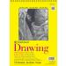 Strathmore 300 Series Drawing Paper Pad, Top Wire Bound, 9x12 inches, 50 Sheets (70lb/114g) - Artist Paper for Adults and Students - Charcoal, Colored Pencil, Ink, Pastel, Marker 9x12 Wire Binding 50 Sheets