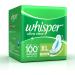 Whisper Ultra Clean XL Wings Sanitary Pad - Pack of 15 - Buy Online on GoSupps.com