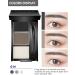 Eyebrow Powder Makeup Kit-3 Colors Eye Brow Tinted Powder Palette Long-Lasting Waterproof Black Brown Series Brow Powder Fill & Sculpt Full Eyebrows for Women With Mirror 2 Brow Tool -Set 01 - Buy Online on GoSupps.com