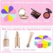 16Pcs Petal Shape Makeup Sponges Set - Reusable Beauty Blenders for Cream & Concealer - Buy Online on GoSupps.com