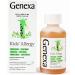 Genexa Kids' Liquid Allergy Medication - 4oz - Effective Antihistamine Medication for Children - Organic Agave Flavor - Certified Vegan, Gluten-Free & Non-GMO