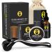 Beard Growth Kit - Derma Roller for Beard Growth, Beard Growth Serum Oil (2oz), Beard Balm and Comb, Stimulate Beard and Hair Growth - Gifts for Men Dad Him Boyfriend Husband Brother