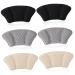 NOLITOY 6 Pairs Anti-wear Heel Patch 6 Adhesive Heel Pads Heel Protectors for Shoes Heel Cushion Pads Shoe Back Heel Pads Shoe Grip Liner Shoe Heel Pad Women's Sticker Loose Sponge