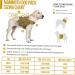 OneTigris Mammoth Dog Backpack 2.0 - Tear-Resistant Camping & Hiking Pack for M/L Size Dogs in Coyote Brown - Buy Online on GoSupps.com