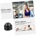 Healeved Lacrosse Massage Ball - Deep Tissue Self-Massage Device for Sports & Fitness - Trigger Point Relief (6.5x6.1cm Black) - Buy Online on GoSupps.com