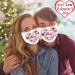 Valentine's Day Face Bandanas Couple Matching Face_Masks - Beast & Beauty- Reusable Cloth Face_Mask - Buy Online on GoSupps.com