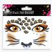 Animal Face Sticker Set - Leopard Tiger Lion Giraffe | Floral Festival & Halloween Body Paint Decoration | 4 Sheets for Stage Performance - Buy Online on GoSupps.com