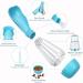 UPSKY Portable Foldable Dog Water Bottle | Outdoor Walking, Hiking, Travel | Lightweight Dispenser for Large & Medium Puppies - Blue - Buy Online on GoSupps.com