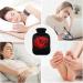 Hot Water Bottle 2L with Cover - Red Rose Design for Pain Relief | Hand & Feet Warmer for Winter - Buy Online on GoSupps.com